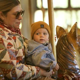 Carousel Fun at SF Zoo: Mom and Son Bonding Time