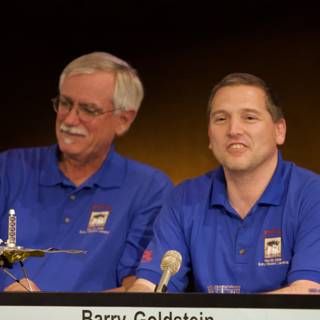 Phoenix Landing Press Conference: Two Men at the Mic