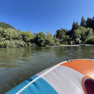 Floating on the Russian River