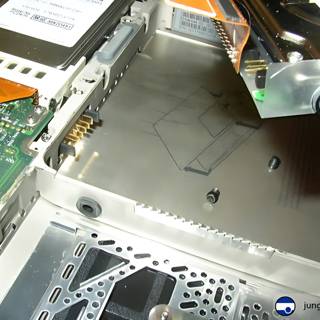 Detaching the Hard Drive from the Motherboard