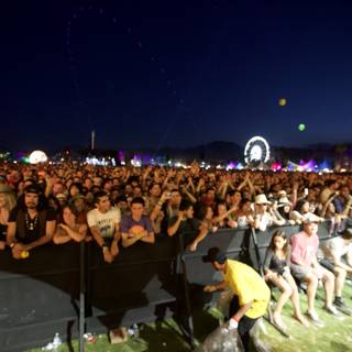 Coachella Crowd Gathers for Epic Night Sky Concert