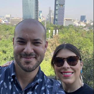City Selfie in Chapultepec Park