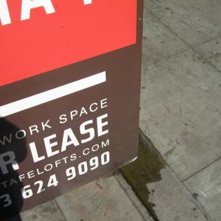 Vacant Office Space Sign