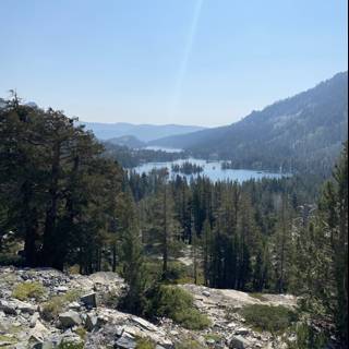 Majestic view of Lake Tahoe