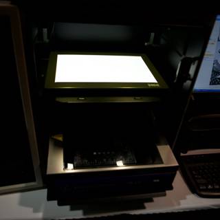 Illuminated Computer Monitor