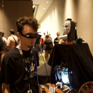 Masked Attendee at Defcon 18 Convention