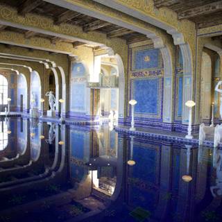 Elegance Reflected in Blue