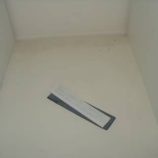 White Box with Flooring Sample