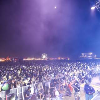 Night Sky Lights up at Coachella Concert