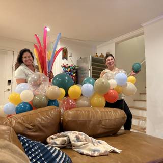 Balloon Bash in the Living Room