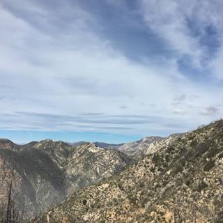 Majestic View from the Top of Angeles National Forest