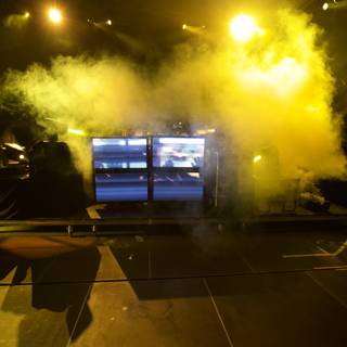 Yellow Smoke concert flare