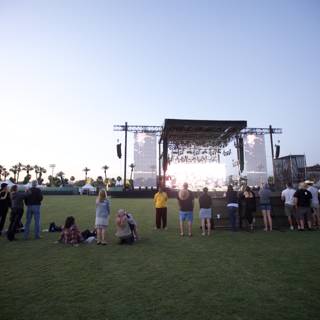 Grass, Music, and People at Coachella