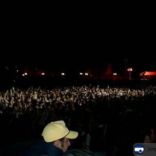 Nighttime Crowd at a Rock Concert