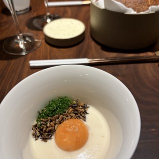 Minimalist Fine Dining Dish with Seasonal Ingredients