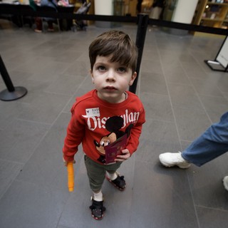 Young Boy at Asian Art Museum in San Francisco