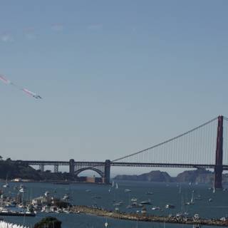 The Spectacular Fleet Week Air Show 2023 Over San Francisco's Bridge