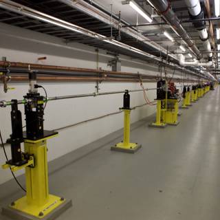 Inside a Factory: A Long Hallway
