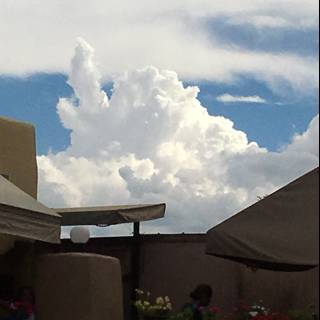 A Majestic Cloud in Santa Fe