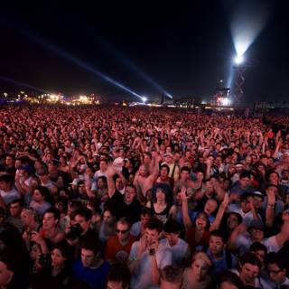 Coachella Crowd Gets Amped Up