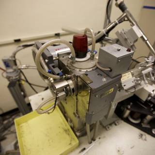 The Red-Lit Machine in the UCLA Biotech Factory