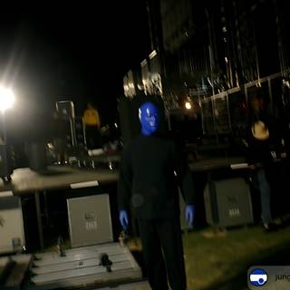 Blue Man Group Takes Coachella by Storm