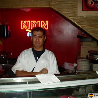 Sushi Chef at Work