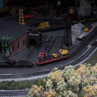 Toy Train Set at Train Museum