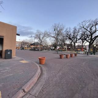 Serene Cityscape in Santa Fe