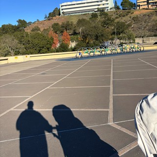 campus parking lot