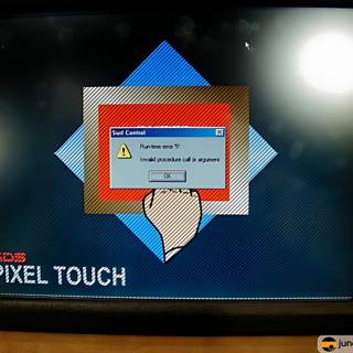 Pixelated Touchscreen