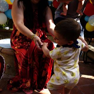 A Cherished Moment at Wesley's First Birthday Party