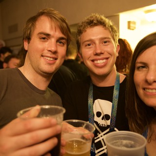 Friends Toasting at DEF CON 2008 Conference Party