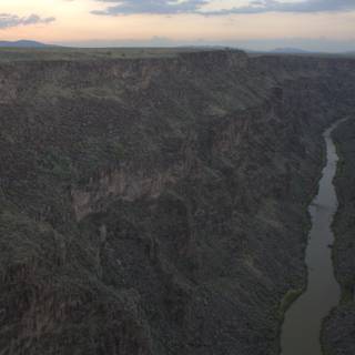 Sunset over the Majestic Canyon