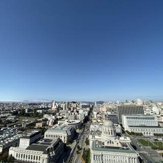 Panoramic City View from the Top