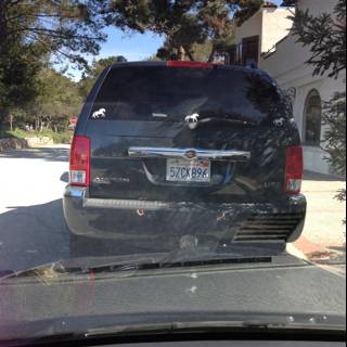 Parked SUV in Carmel