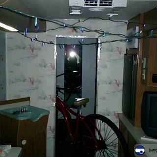 Bicycle in the Entertainment Center