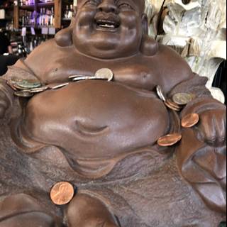 The Serene Smiling Buddha
