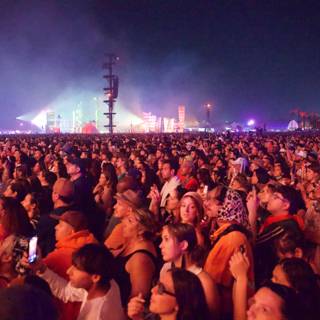 Night Vibes at Coachella 2024 – A Captivating Crowd Experience