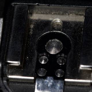 Shutter button on Canon EOS M camera