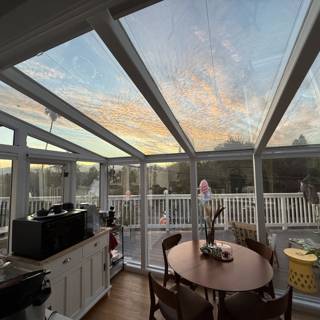 Tranquil Morning in a Sunlit Room