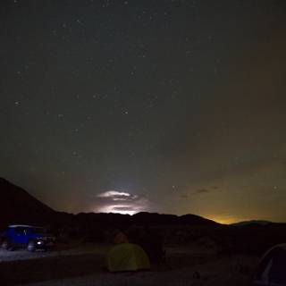 Nighttime Camping Adventure