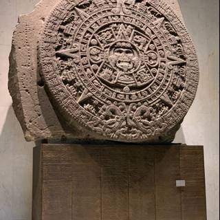 The Maya Calendar Sculpture in the Museum