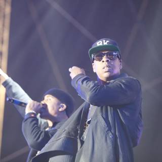 Jay-Z Takes the Stage with a Friend