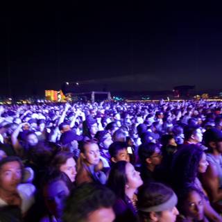Nightlife at Coachella: A Crowd of Fun Seekers