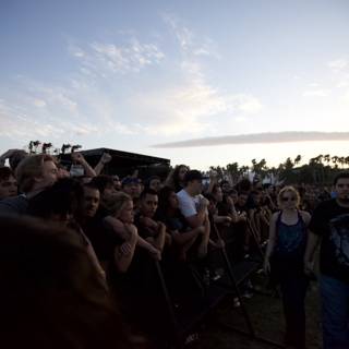 Yukio Iketani Captures the Big Four Festival Crowd on His Cell Phone