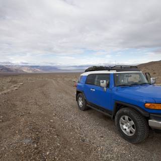 Off-Road Adventure with a Blue FJ Cruiser