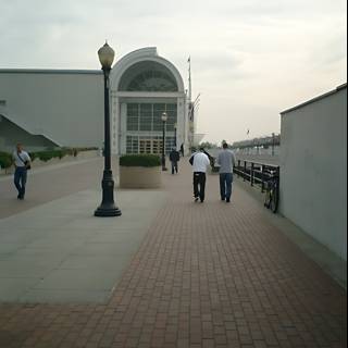 Brick Walkway at City Terminal