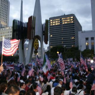 Patriotic Parade in the Metropolis