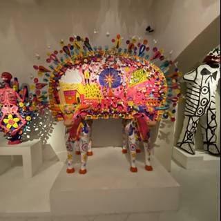 Vibrant Sculpture Exhibition at Xochimilco Museum